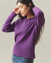 Women's Thermal Henley - Imperial Purple